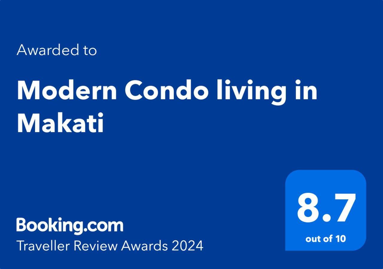 Modern Condo Living In Makati Manila Zewnętrze zdjęcie